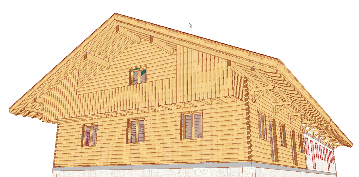 VISKON V17 3D-CAD/CAM - Sektor B (Holzrahmen-/ Holzmassivbau CAD) | Zur Miete