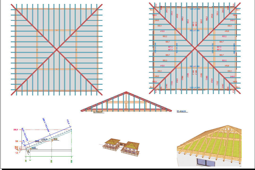 VISKON V17 3D-CAD/CAM - Sektor A (Abbund-/Holzbau CAD) | Zur Miete