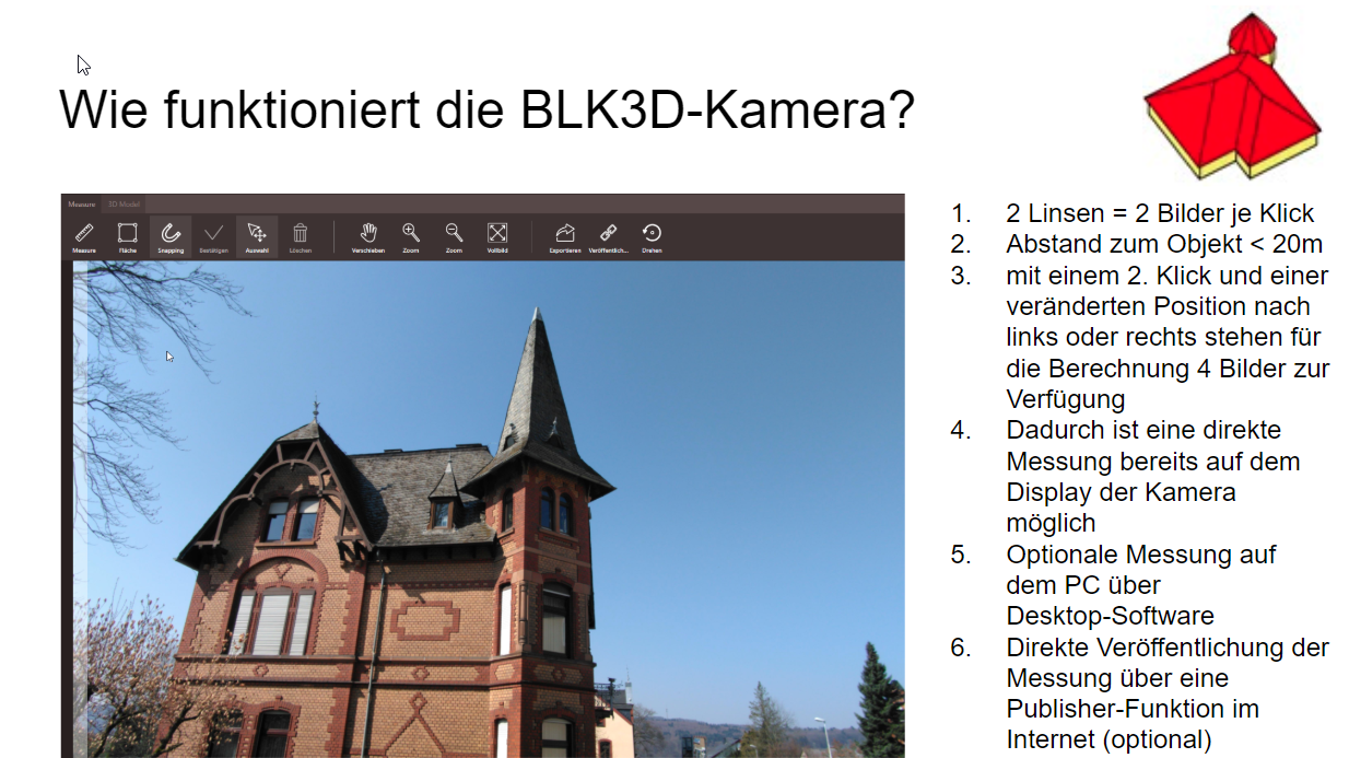 14 Tage Teststellung BLK3D-Imager 