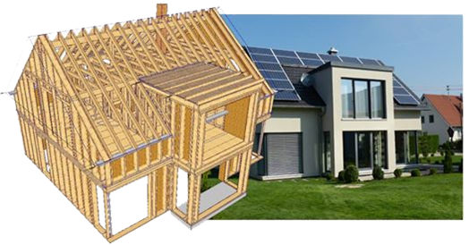 WOODCON V14 | Modul B) Holzrahmen-/ Blockbau CAD - Zum Kauf