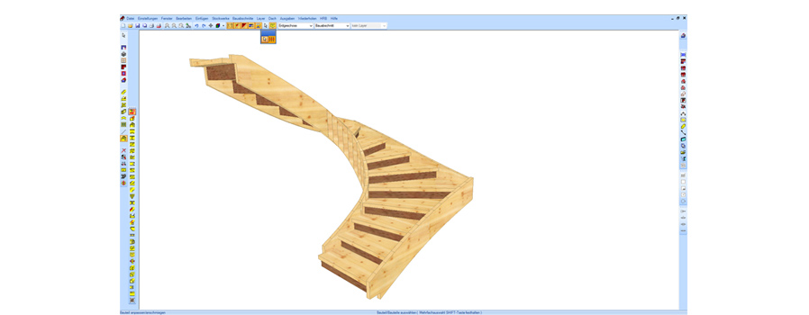 SCALINATA PRIMA - ARCHITEKTUR TREPPE | Zum Kauf | 3D-Software zur Treppenerstellung