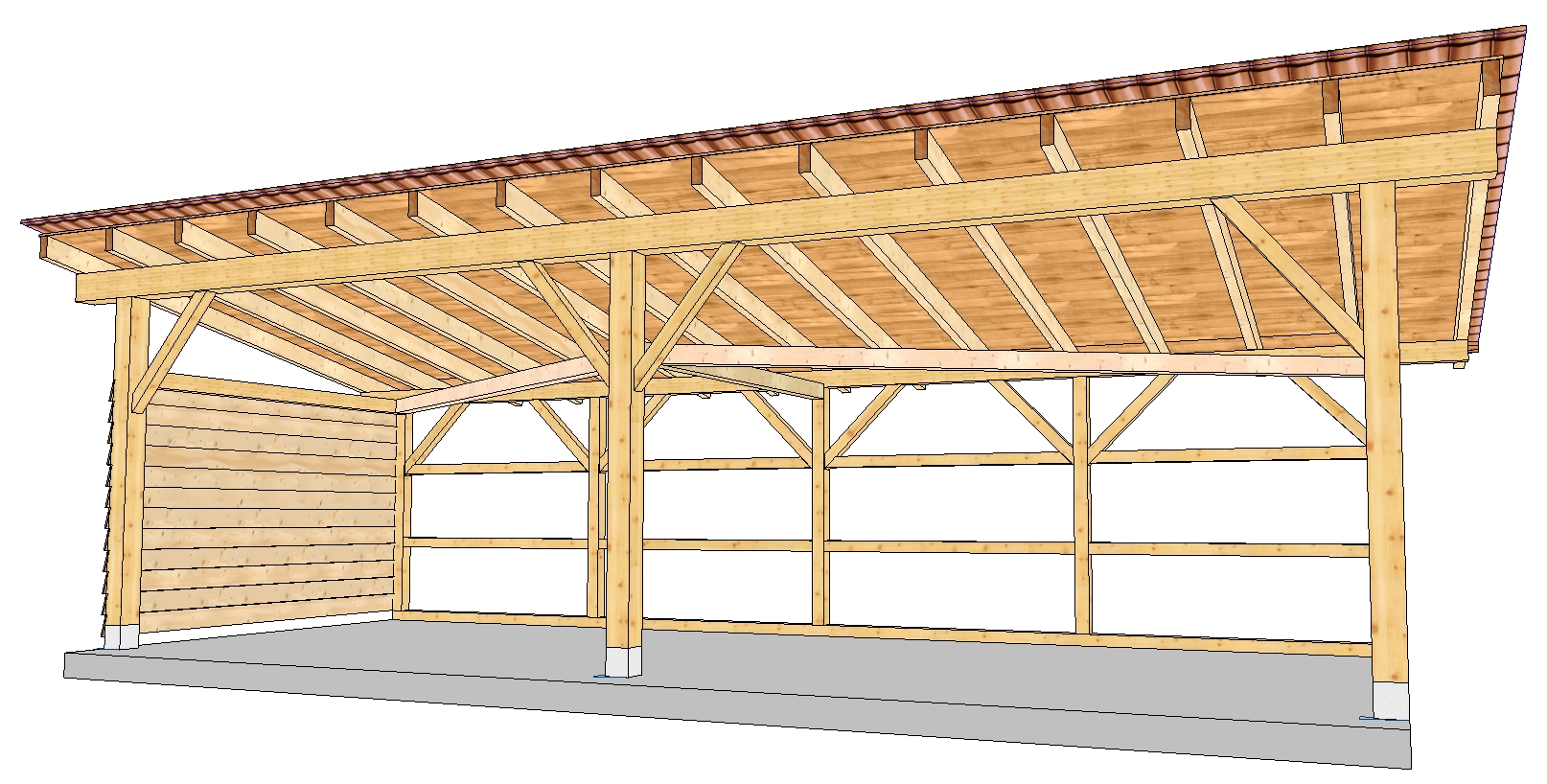 LIGNIKON Large V18 | 3D-CAD Holzbausoftware für Tragkonstruktionen & Abbund | Zur Jahresmiete