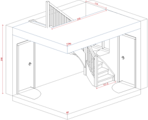 SCALINATA PRIMA - ARCHITEKTUR TREPPE | Zum Kauf | 3D-Software zur Treppenerstellung