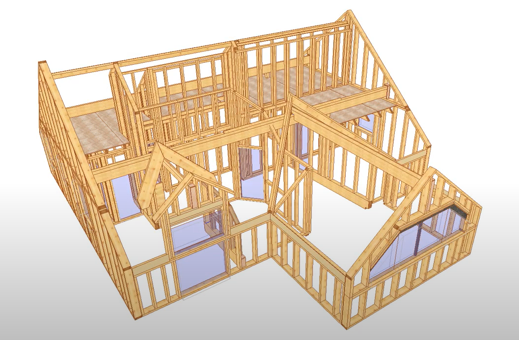 VISKON V17 3D-CAD/CAM - Sektor B (Holzrahmen-/ Holzmassivbau CAD) | Zum Kauf