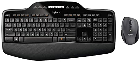 LOGITECH Wireless Keyboard + Mouse MK710 black 